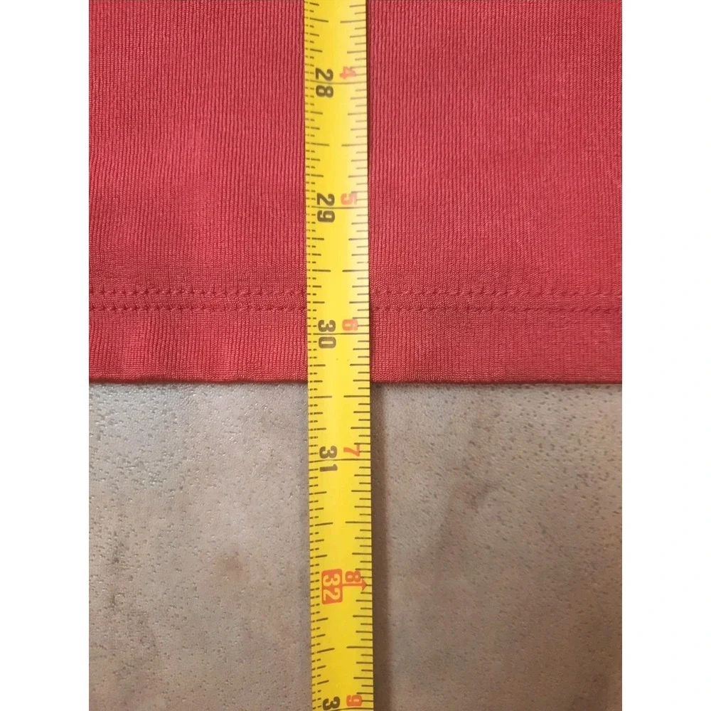 New Chicos Travelers Split Sleeve Jacket Ruby Red Size 2 Open Cardigan Casual... - Picture 9 of 10